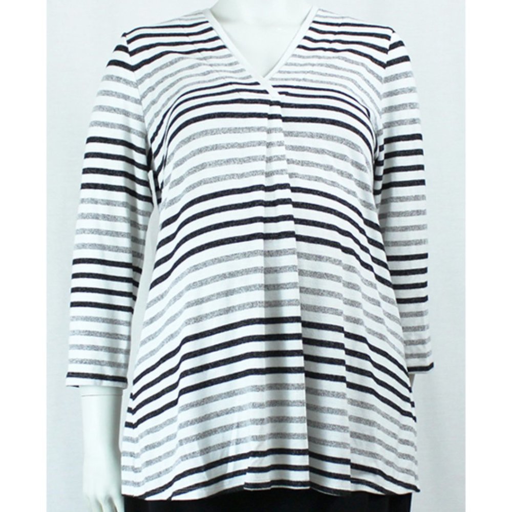 Stork & Babe Striped Maternity Sweater Size S